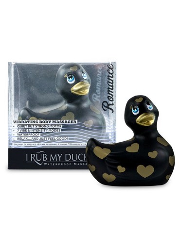 je frotte mon duckie 2.0 | romance de canard vibrant (noir et or)_3